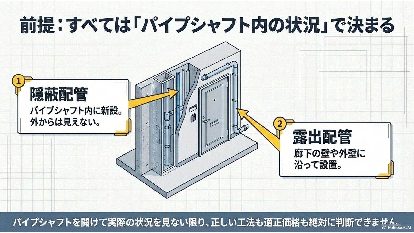 給水管の立管更新 その見積もり、工法で損していませんか？ - 配管保全